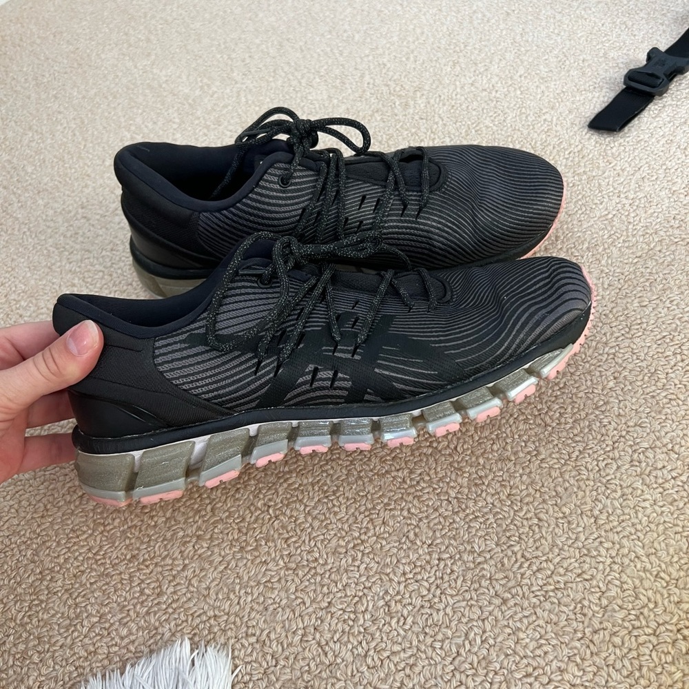 ASICS. Worn for less than 10 miles